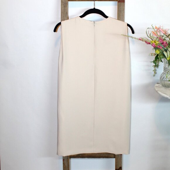 New Zara Sleeveless Chiffon Mini Dress - Picture 3 of 7